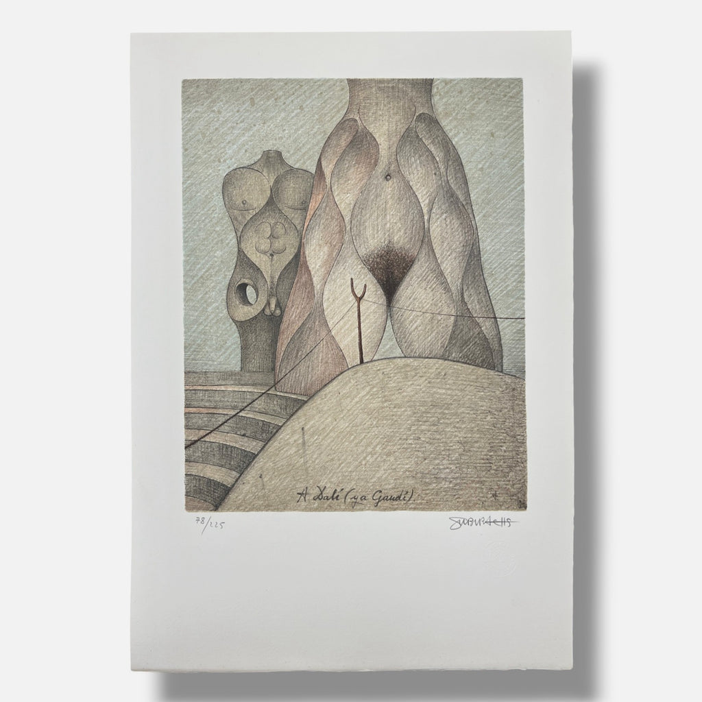Josep Maria Subirachs "Carpeta" 7-Piece Folder Limited Signed Wall Art Set