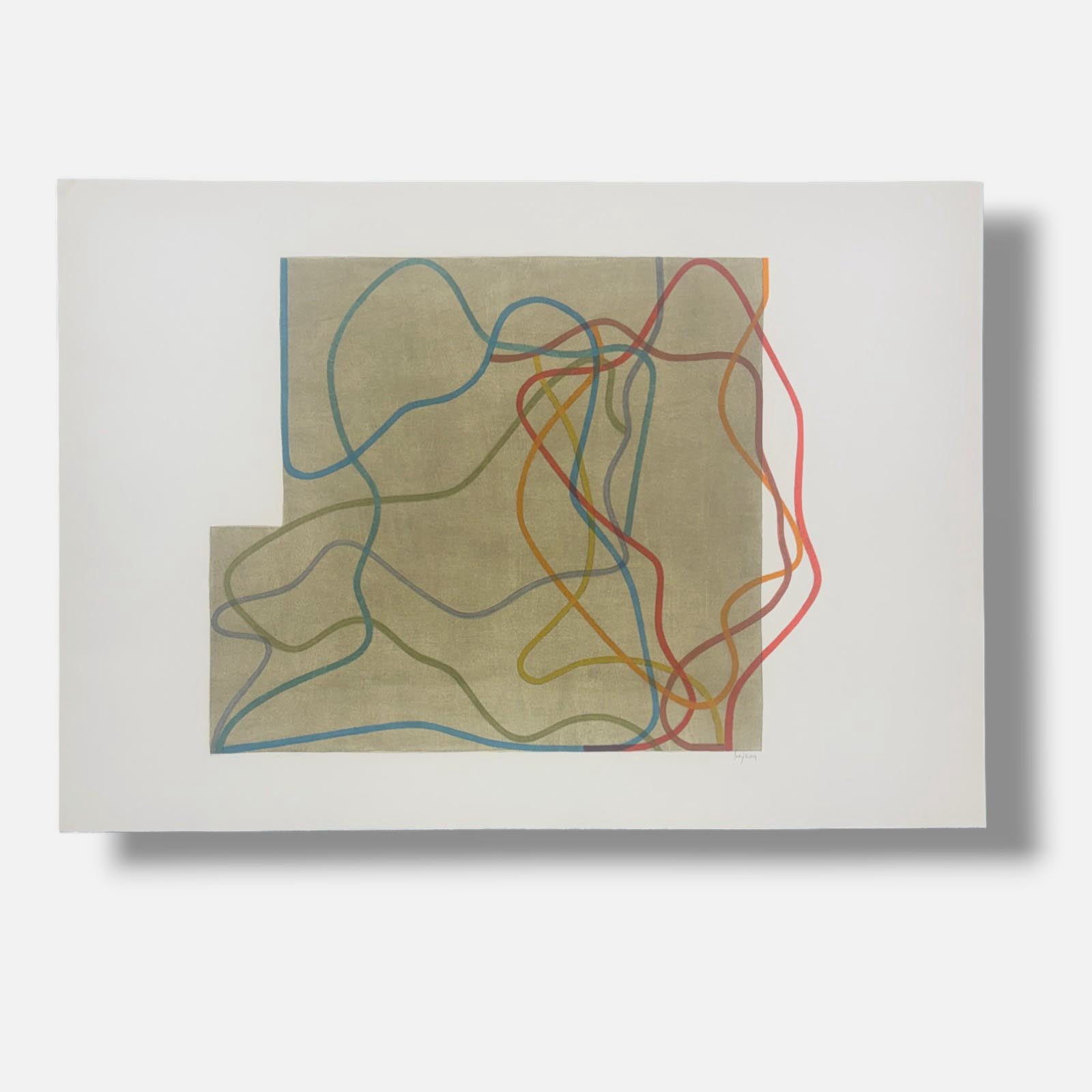 Alejandro Corujeira "El Metodo Regular De La Nieve VII" Signed Limited Wall Art