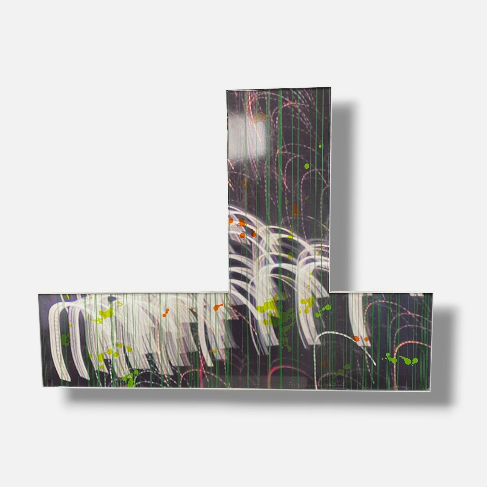 Mercedes Lara Garzás "En Movimiento I" 2006 Limited Signed Wall Art 141 x 106 cm