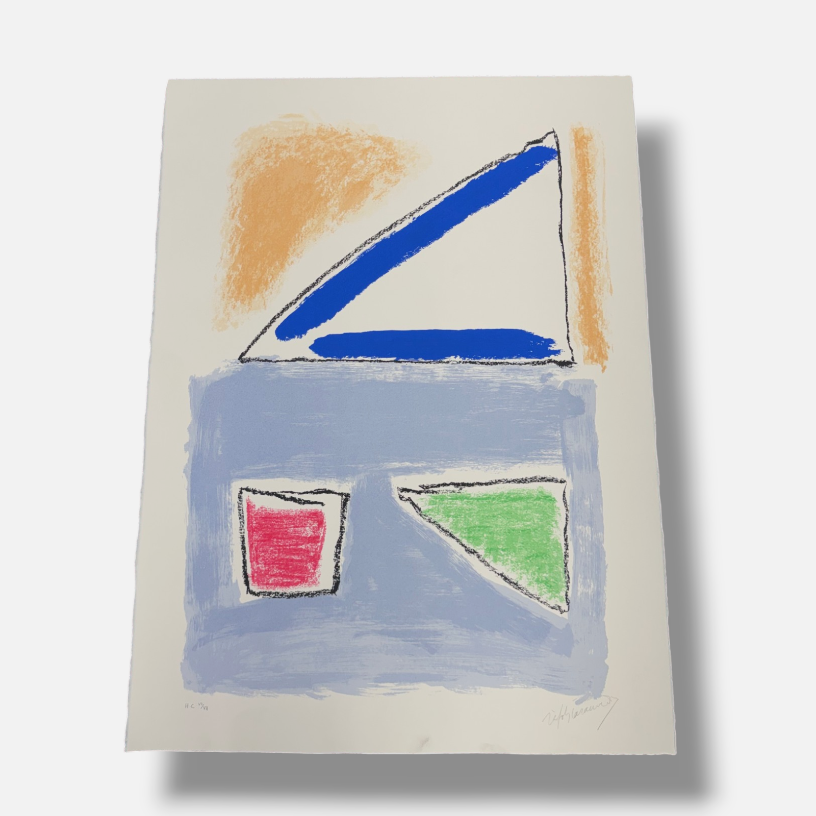 Albert Ràfols-Casamada "El Patio" H.C. 2005, Limited Signed Fine Wall Art Print