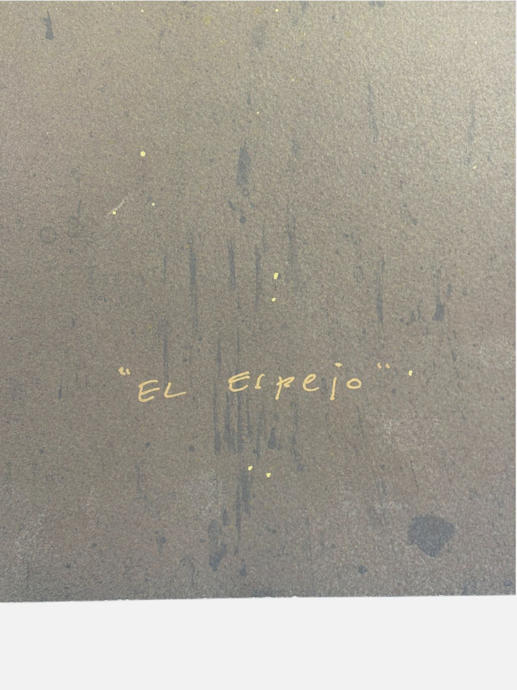 Juan Genovés "El Espejo" 2003 P.T. Limited Signed Unframed Fine Wall Art 88Lx72W