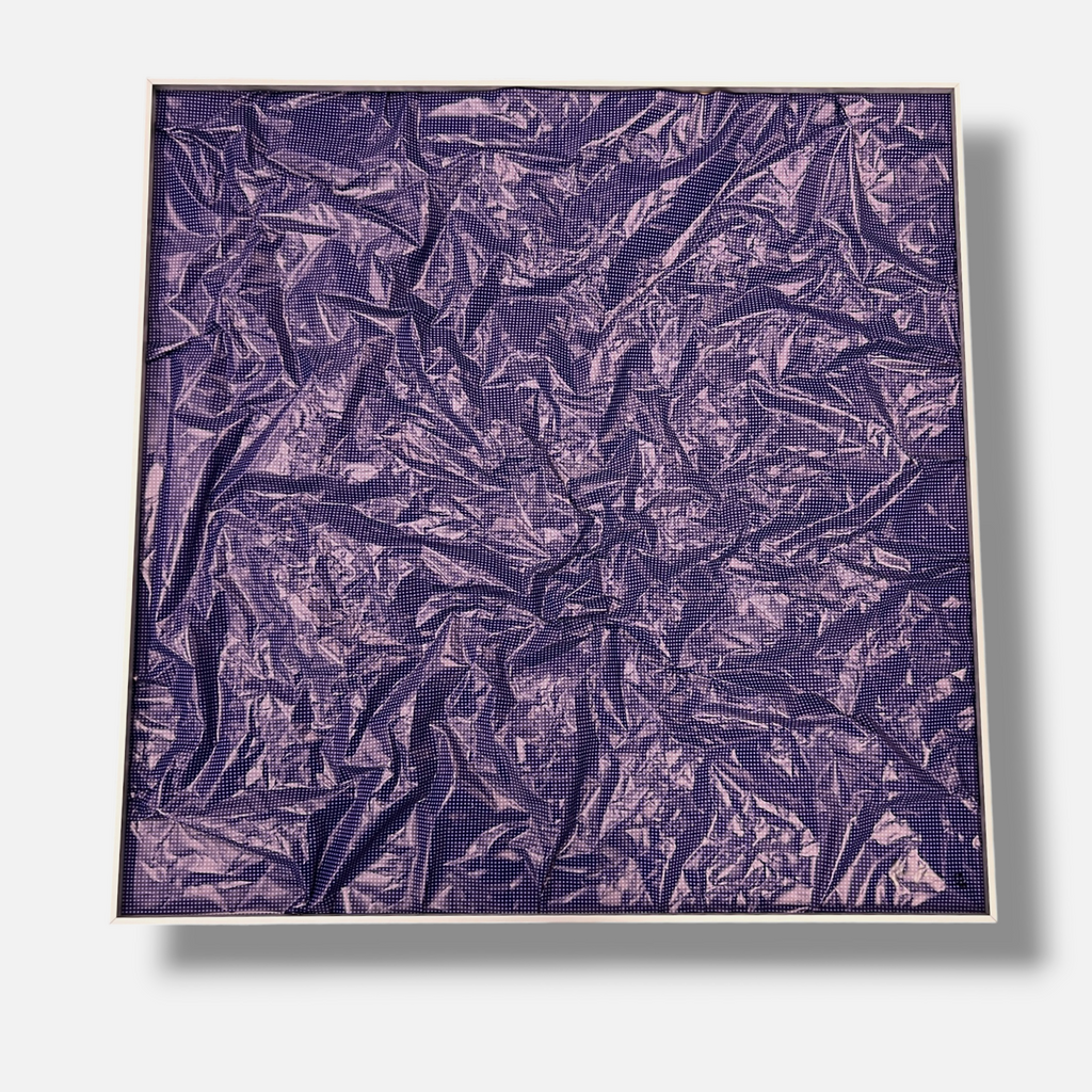 Oliver Johnson "MultiDimensional. Object Purple" 2004 Signed Fine Wall Art