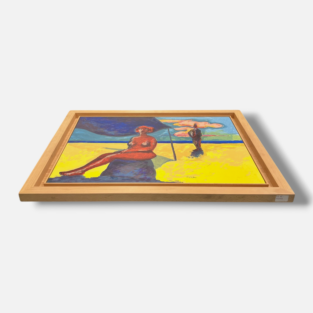 Luis García-Ochoa Ibáñez "Dia de Playa" Limited Signed Wall Art Print | 53x73