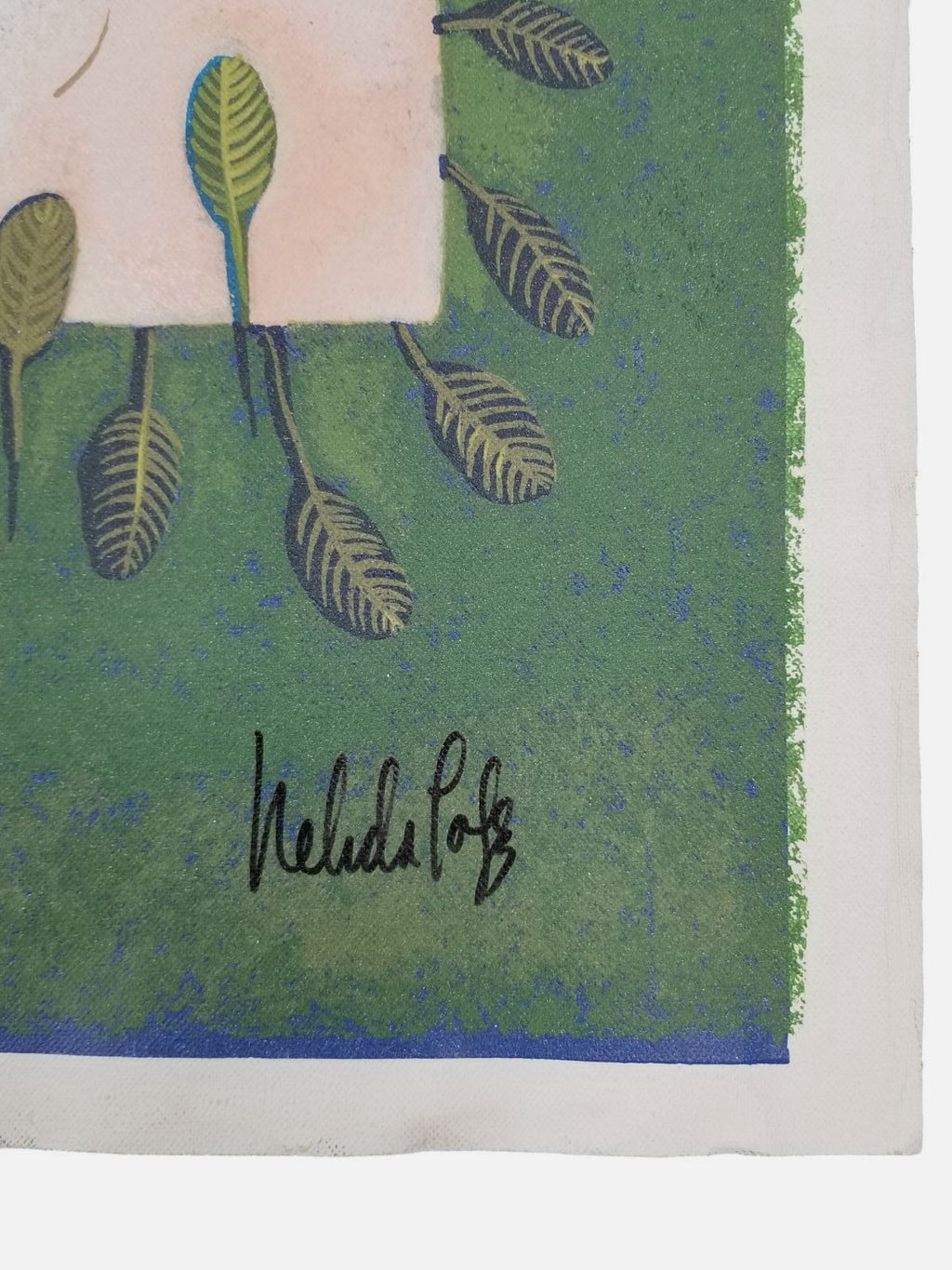 Nélida López Martínez "Primavera I" 2002 P.T. Limited Signed Wall Art 100x73 cm