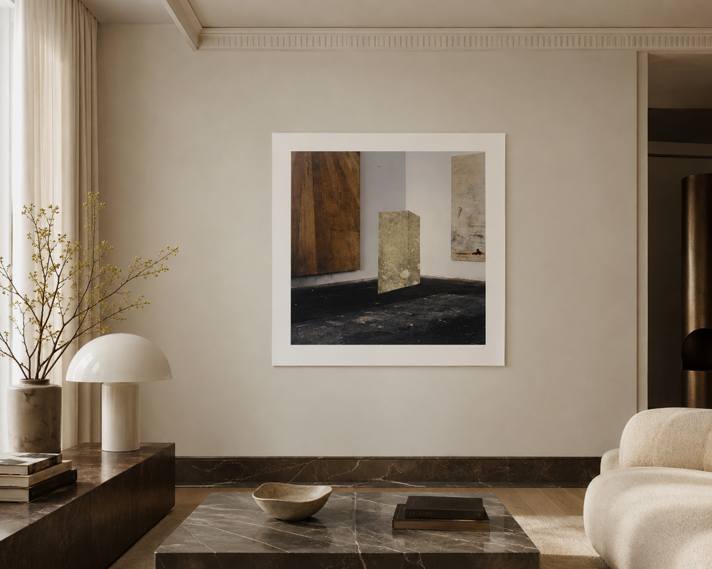 Daniel Senise "Lapa-Queens I" 2005 /99 Limited Signed Fine Wall Art 75L x 75W cm