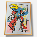 Cristóbal Gabarrón Betegón "Hombre Maraton" 2004 Limited Signed Fine Wall Art