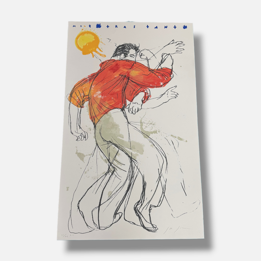 Javier de Juan Martínez "Bailarin II" 2005, Limited Signed Fine Wall Art Print