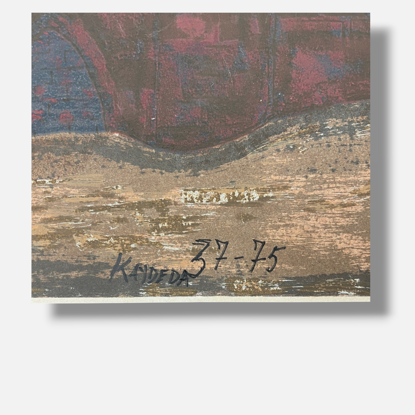 José Mª Kaydeda "Lugo" 2004 Signed Limited Fine Wall Art | 80 x 60 cm