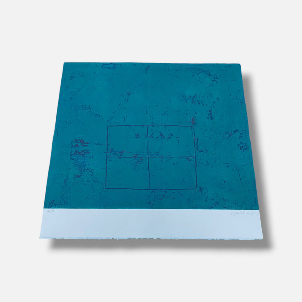 David de Almeida "S/T (Campo)" B.A.T. 2002 Limited Signed Wall Art Print,56x56cm