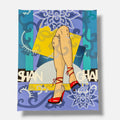 Mª Luisa Sanz García Muro "Shangai" EU Limited Signed Wall Art Print, 139x110 cm
