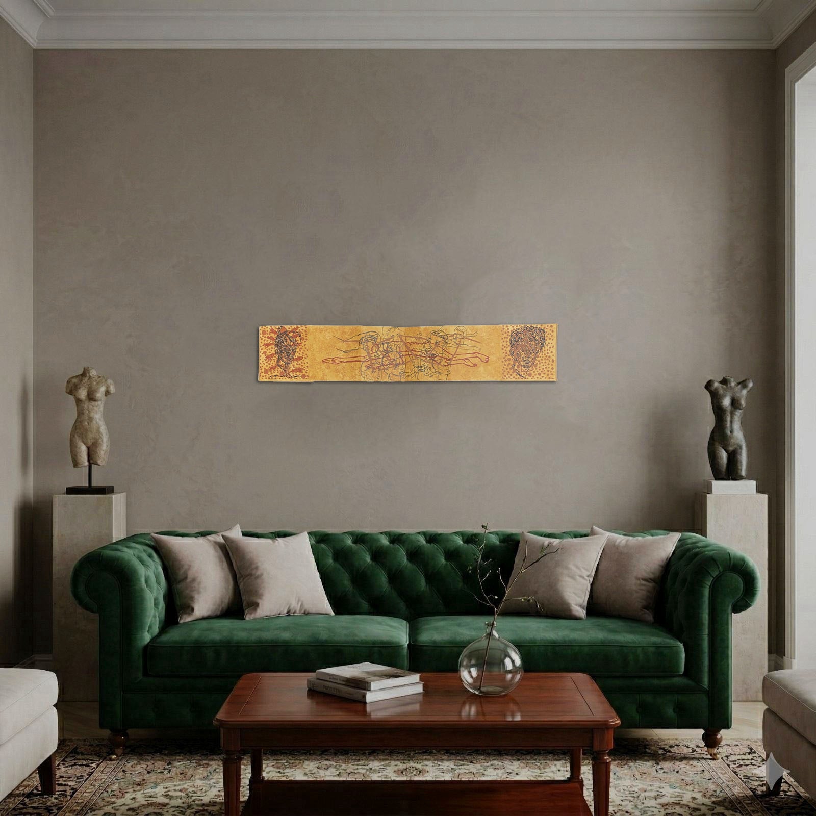 Carlos Capelán "Una Brisa" Fine Wall Art | 21.5 x 115 cm.