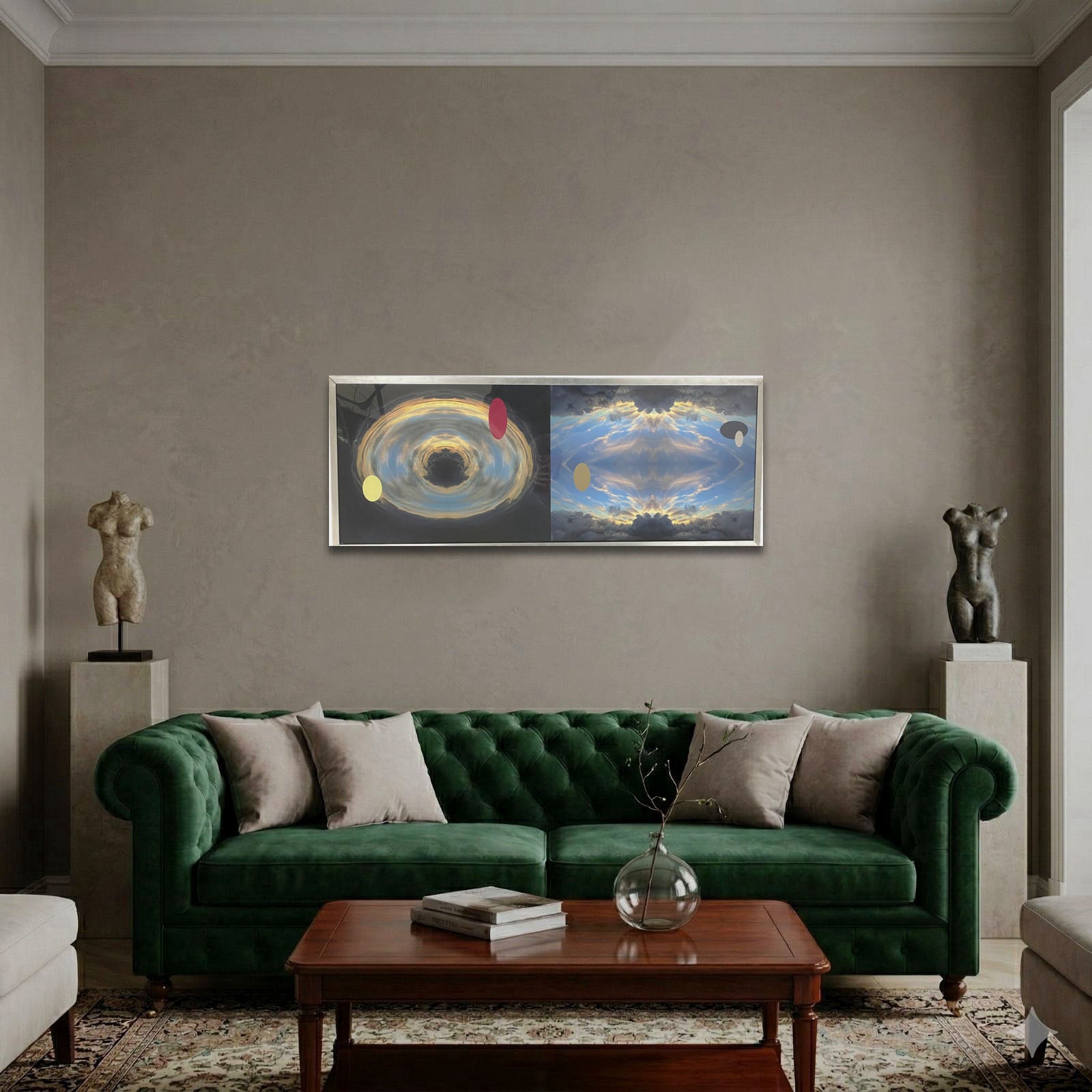 Carlos Capelán "La Pintura: Homenaje a Piero Della Francesca II" Art Light Box
