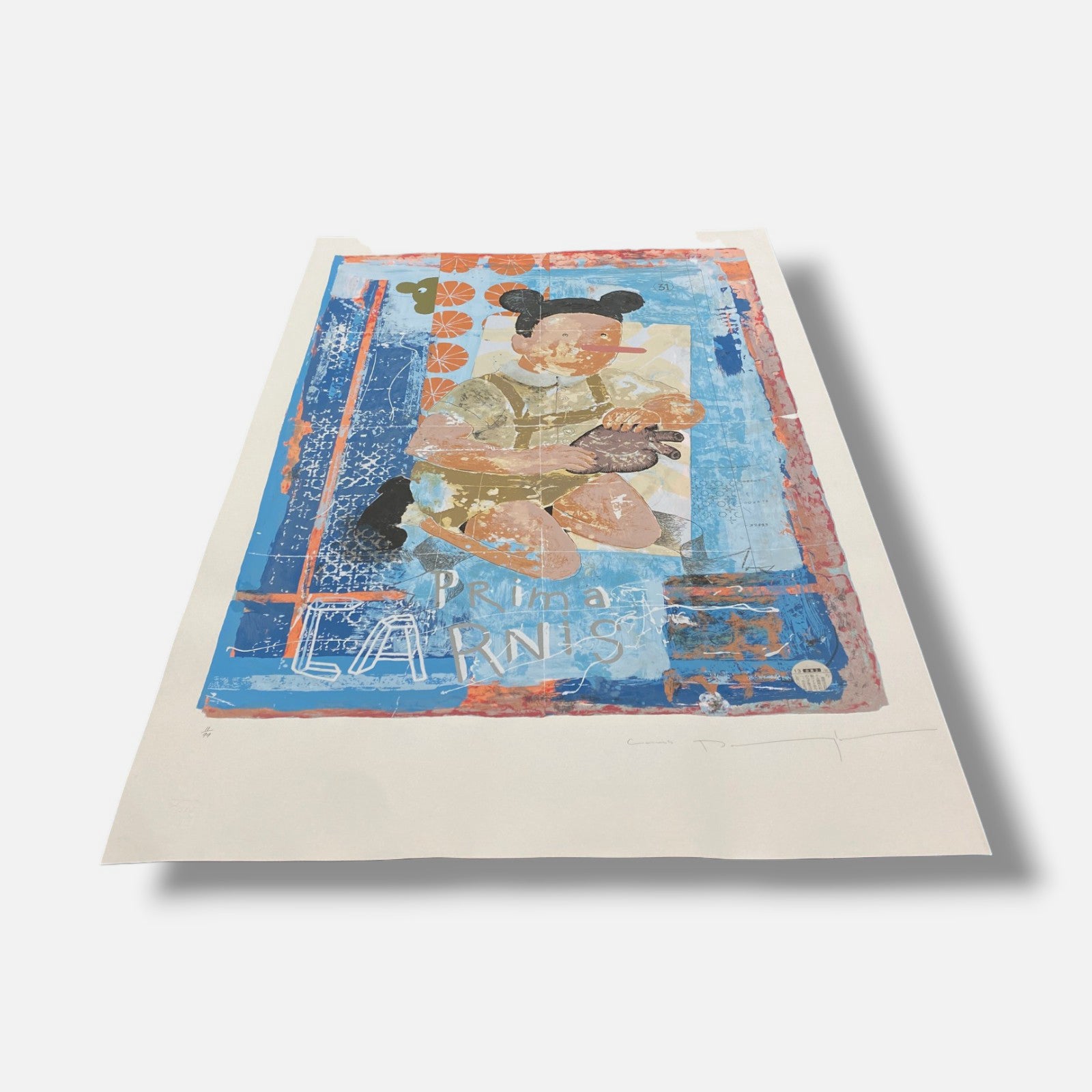Juan Miguel Pozo "Carnis" P.E. 2004 Limited Signed Fine Wall Art Print | 100x70