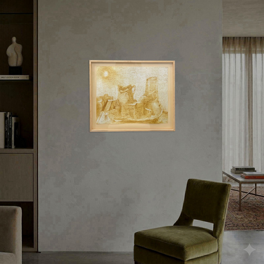 Carlo Guarienti "Externo" 2001, Limited Signed Fine Wall Art | 50x65 cm,