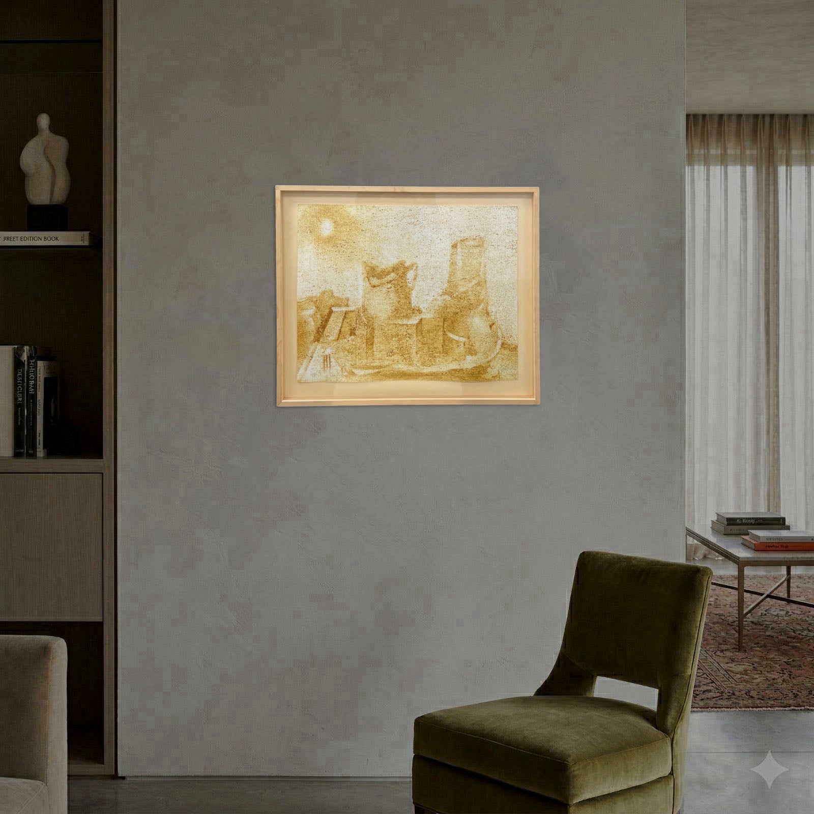 Carlo Guarienti "Externo" 2001, Limited Signed Fine Wall Art | 50x65 cm,