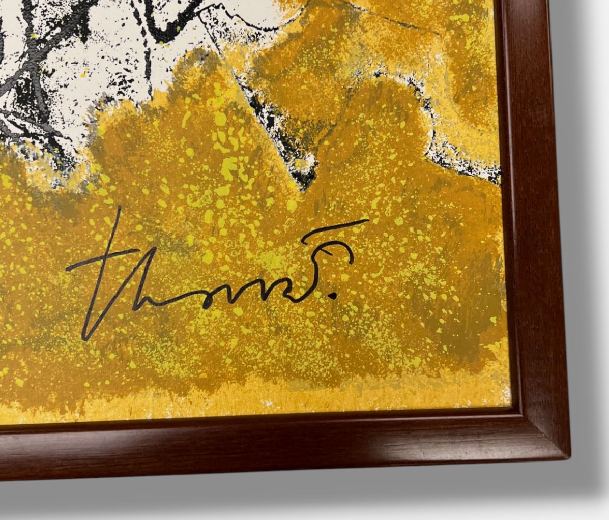 Joan-Josep Tharrats "Maculatura D'Estiu" 1997 Limited Signed Fine Wall Art