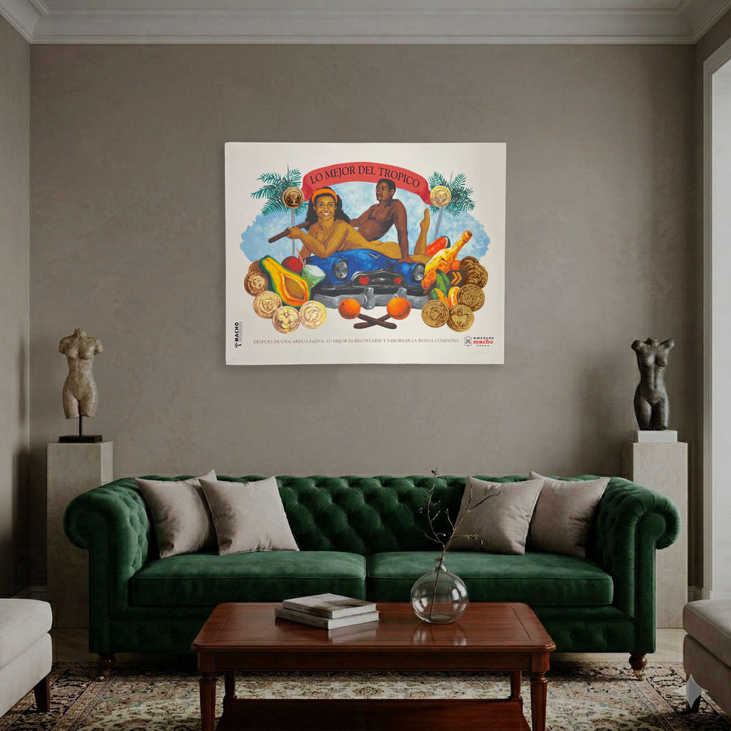 Elio Rodriguez "Lo Mejor Del Tropico" H.C. 2006, Limited Signed Wall Art Print