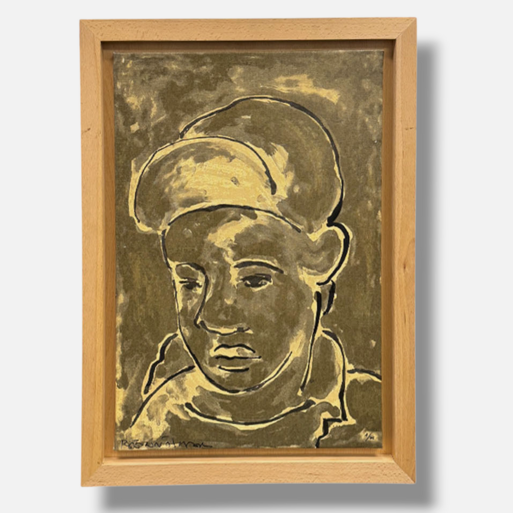 Joan Bennàssar "Joven en Noviembre." 1998 Limited Signed Fine Wall Art