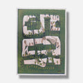 Nélida López Martínez "Primavera I" 2002 P.T. Limited Signed Wall Art 100x73 cm