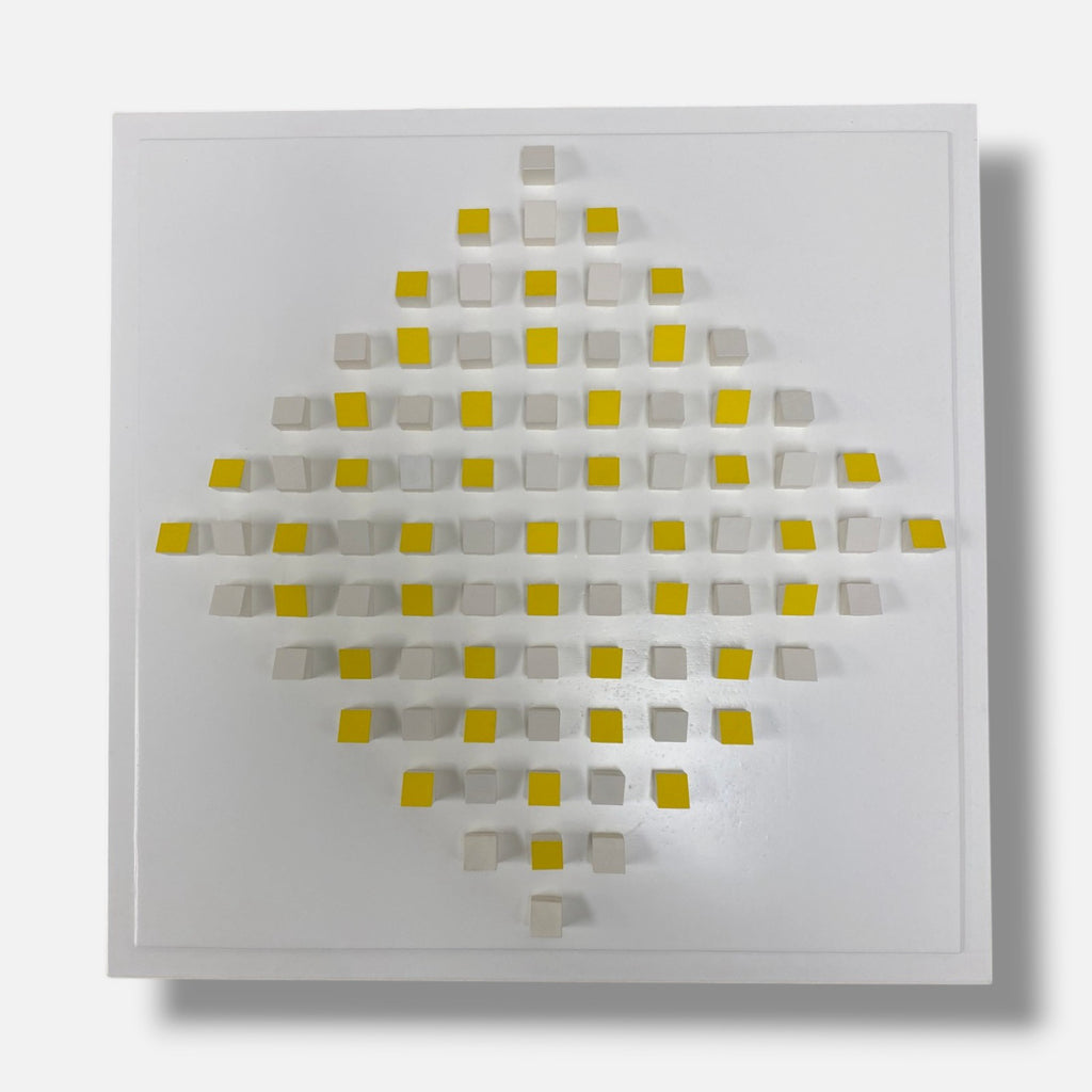 Luis Tomasello Atmósfera Cromoplástica III Signed Fine Wall Art 16.9 x 16.9" in