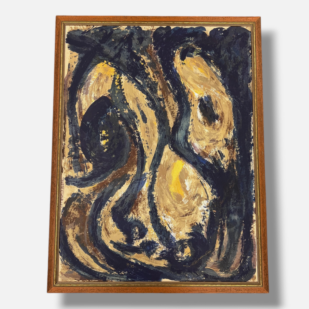 Yolanda Onandia "Autorretrato" 1997, Limited Framed Fine Wall Art