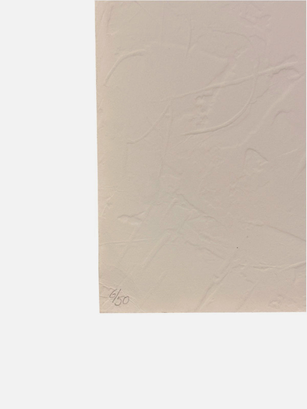 Henry Ramírez Ayala "Reja" 1999 Limited Signed Unframed Fine Wall Art 50Lx35W cm
