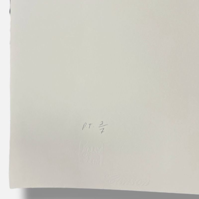 Adolfo Estrada "Sin Titulo" P.T. Limited Signed Wall Art Print, 150 x 117 cm