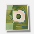 Nélida López Martínez "Las Hojas y La D" P.T. 2004, Limited Signed Wall Art