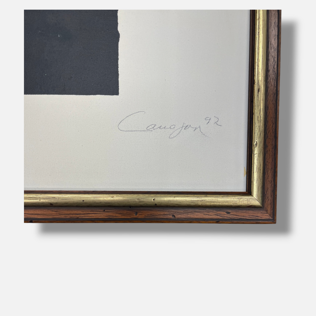 Rafael Canogar Gómezl "Estrato" 1997, Limited Signed Fine Wall Art