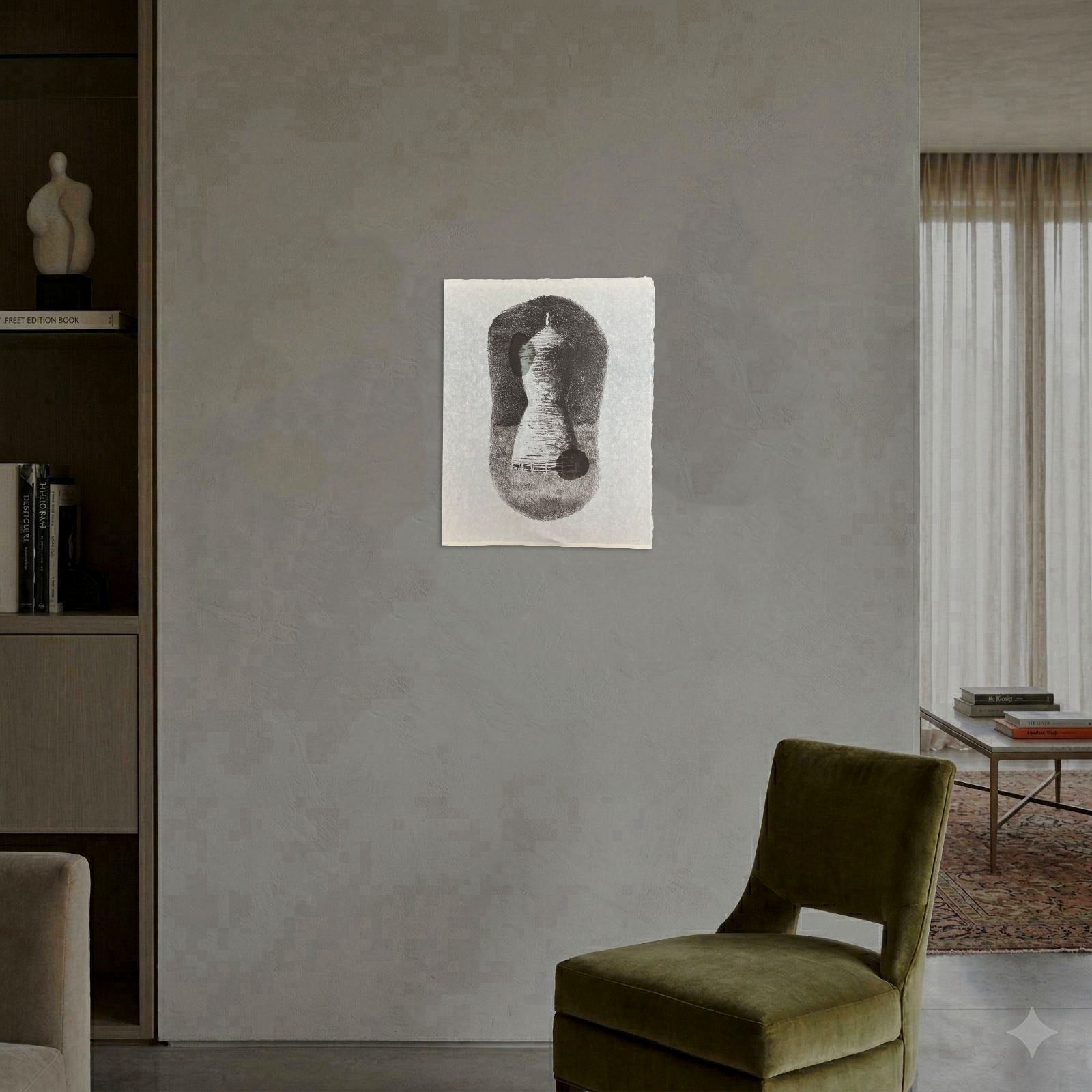 José María Sicilia "Tumba en El Aire II " 2002, Limited Signed Fine Wall Art