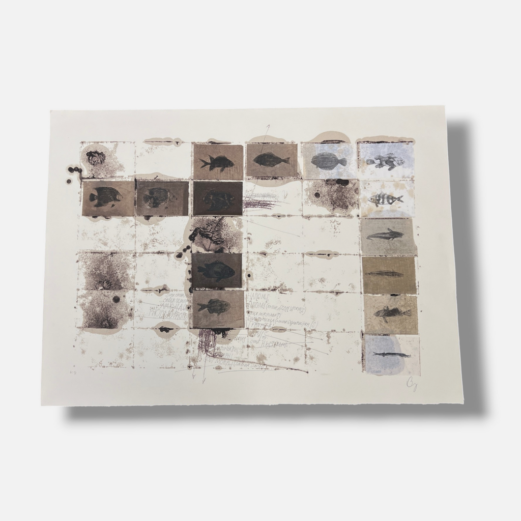 Ricardo Brey "Sin Titulo IV" H.C. Limited Signed Wall Art