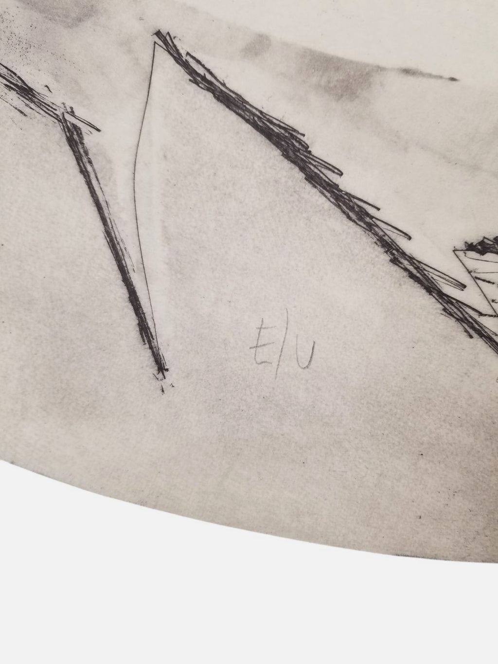 Cristóbal Gabarrón Betegón "Elemento Mar Blanco" E/U Limited Signed Wall Art