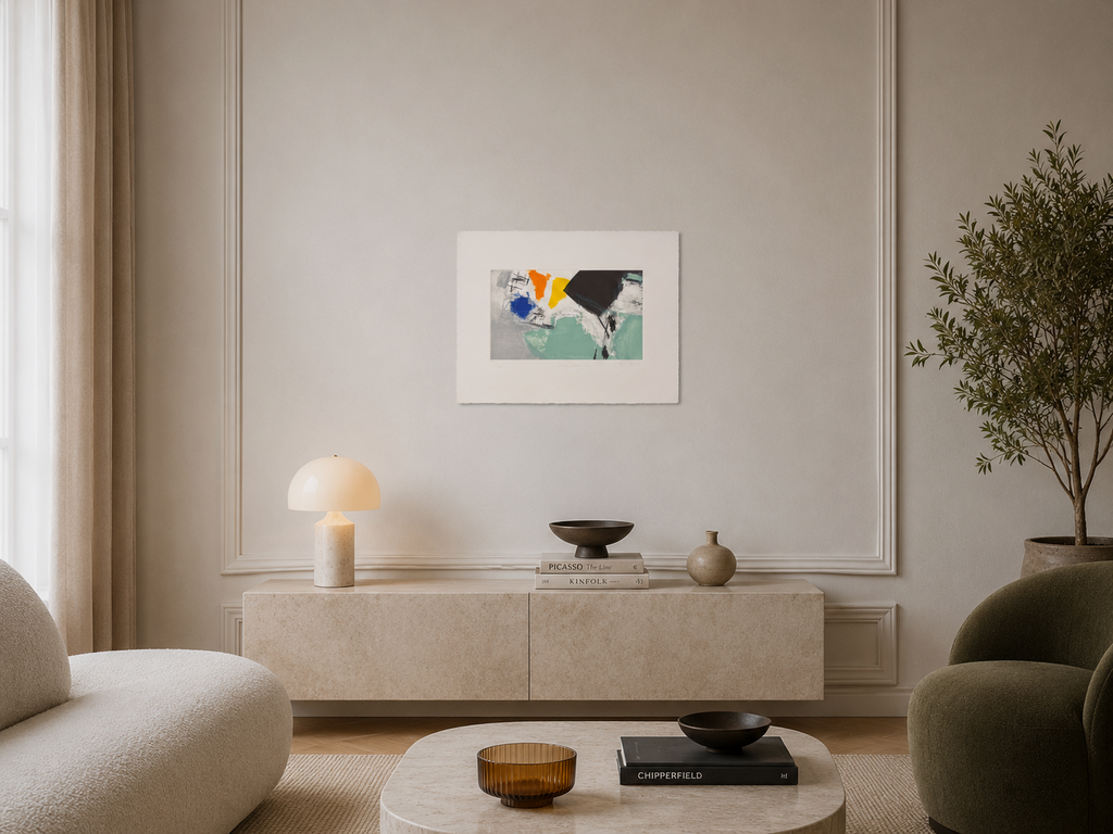 Joaquín Capa Eiriz "Colors + Green " /65 Limited Signed Fine Wall Art 56Lx76W cm