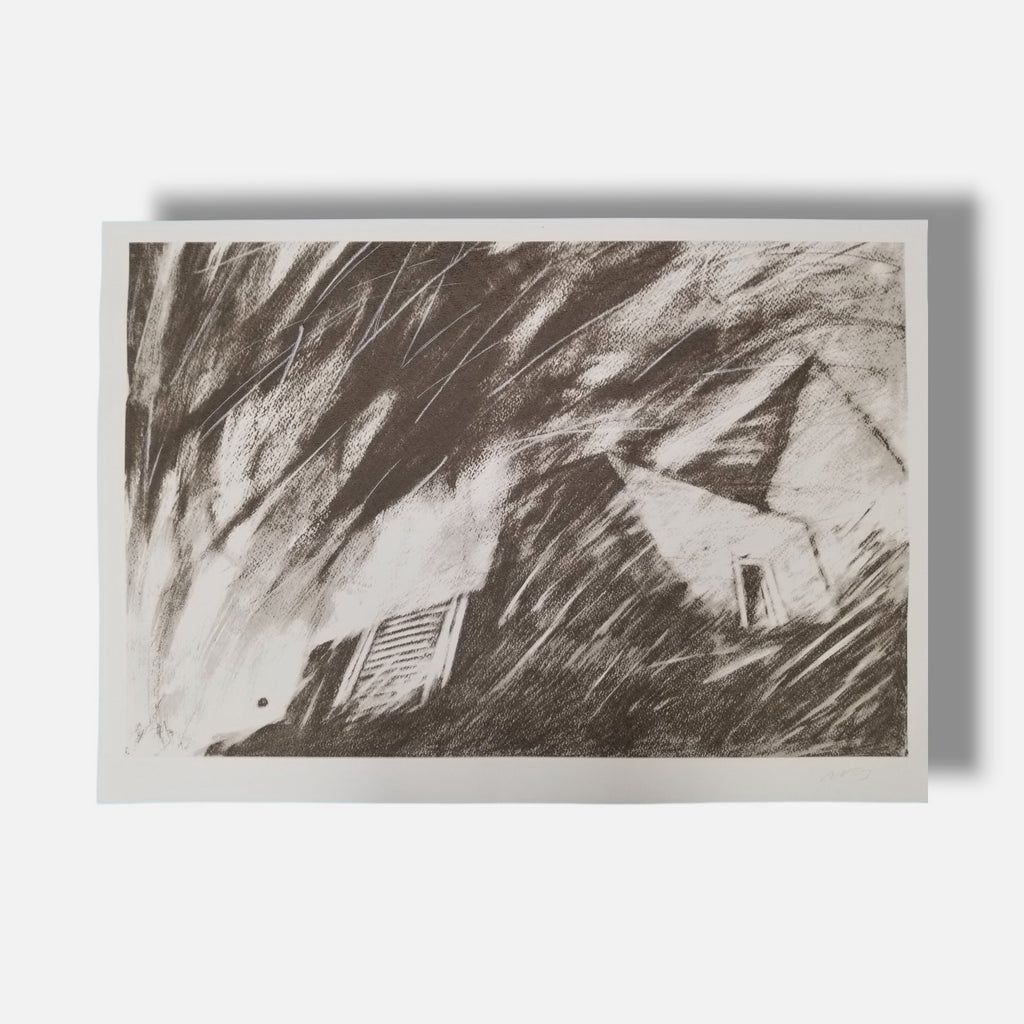 René de la Nuez Robaina "Piramides III" 2005 Limited Signed Wall Art 100 x 70 cm