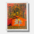 Carmelo Ortiz de Elguea "Naturaleza III" P.T. Limited Signed Wall Art 73Lx54W cm
