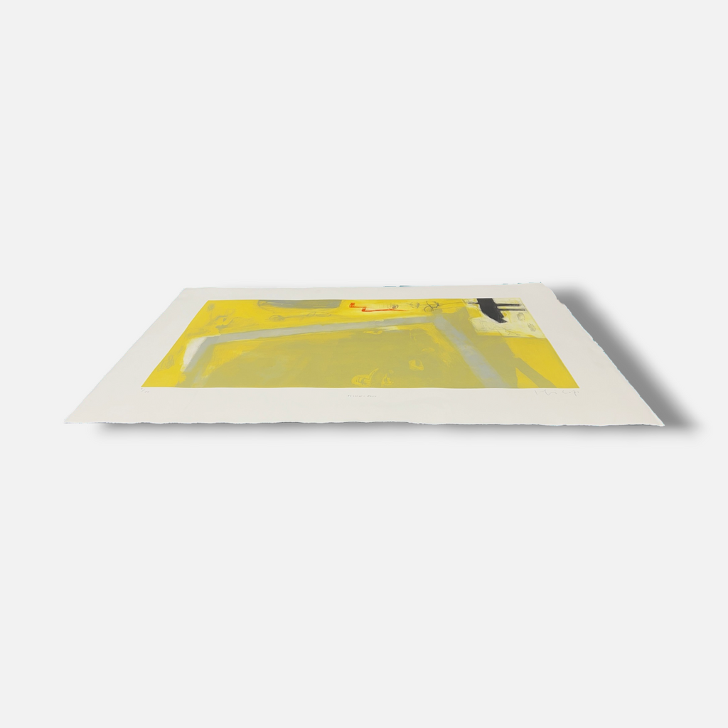 Joaquín Capa Eiriz "Yellow Grey" Limited Signed Fine Wall Art Print