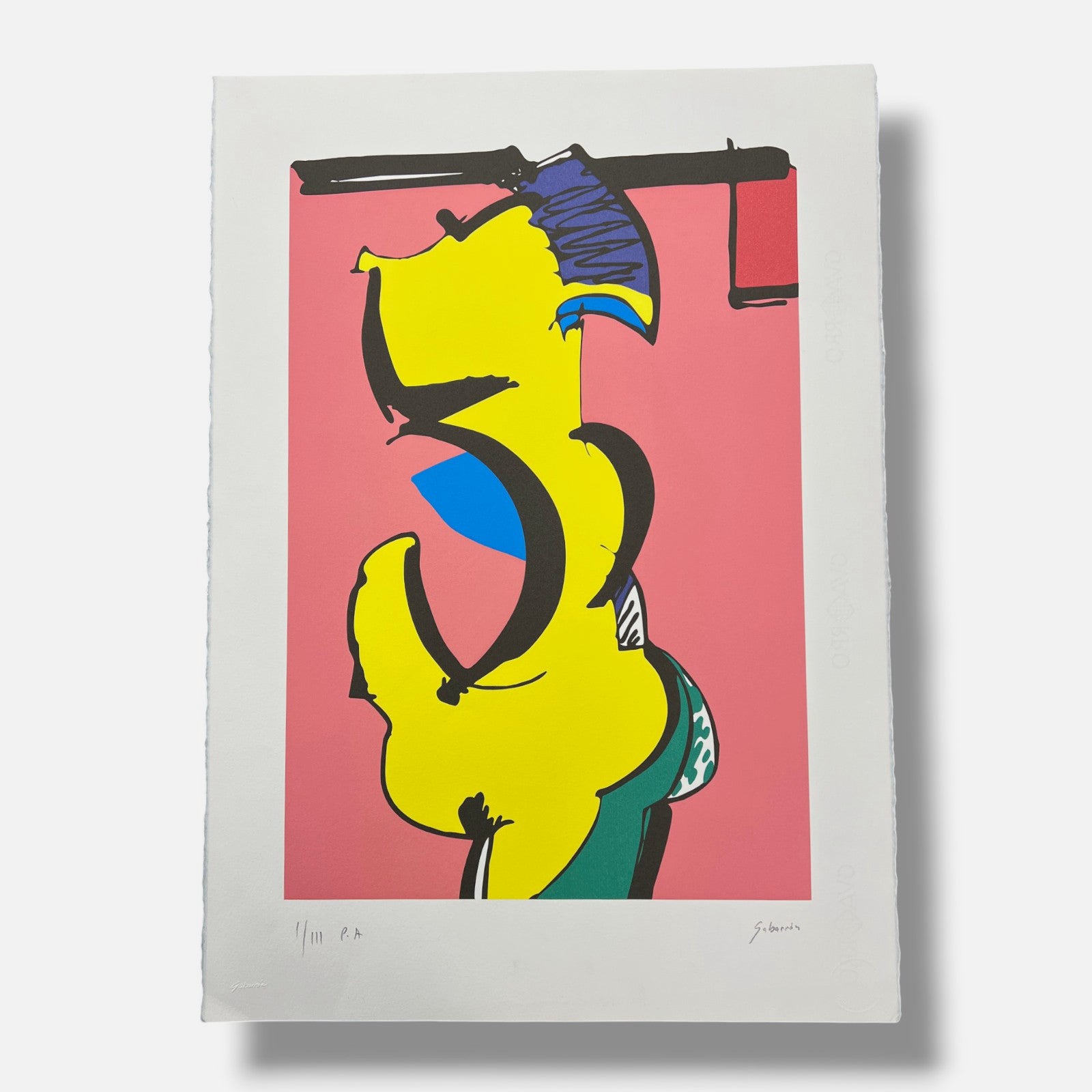 Cristóbal Gabarrón Betegón "Colección Print" P.A. Limited Signed Wall Art Set