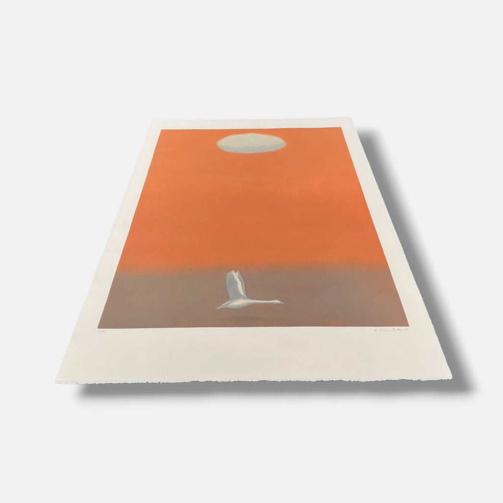 Maurizio Lanzillotta "Pajaro y Nube" 2006 Limited Signed Wall Art, 70 x 100 cm