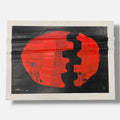 Agustín Ibarrola "Esfera Roja" 2001 Limited Signed Wall Art | 84 x 112 cm