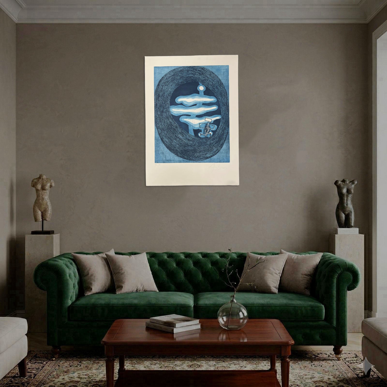 Eduardo Arranz-Bravo De Laguna "Forma" Limited Signed Fine Wall Art
