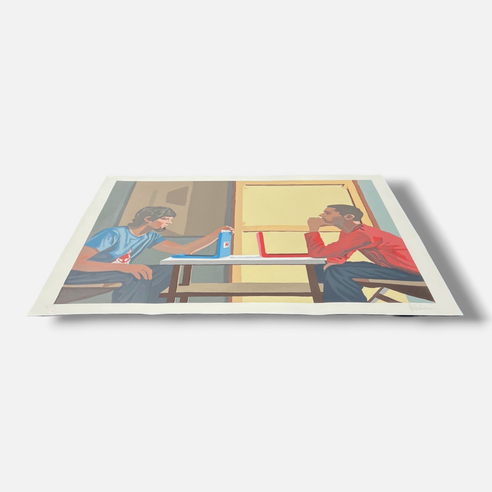 Martín & Sicilia "Jugando Al Ahorcado" 2004 Limited Signed Fine Wall Art Print