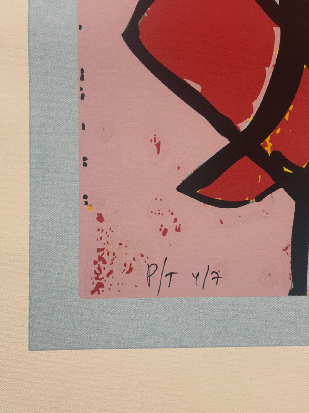 Cristóbal Gabarrón Betegón "Hombre Maraton" P.T. 2003 Limited Signed Wall Art