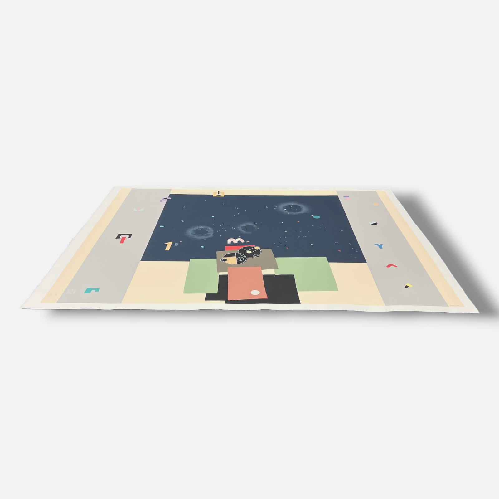 Antonio Lorenzo Carrión "Habitantes del Espacio" Limited Signed Fine Wall Art