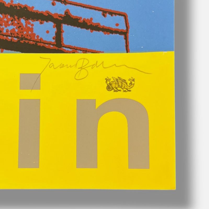 Jovan Balov "Ich In Berlin I" 2005 Limited Signed Wall Art Print | 70 x 100 cm