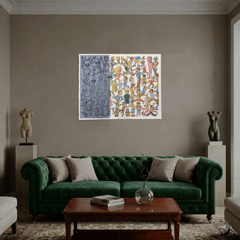 Antonio Seguí "¡Para Recortar y Amar!" 2004 Limited Signed Fine Wall Art