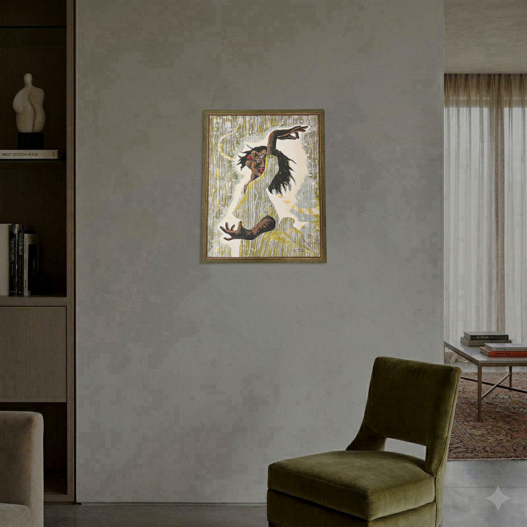Pepe Hidalgo "Africa" 1996, Limited Signed Fine Wall Art | 74 x 55 cm