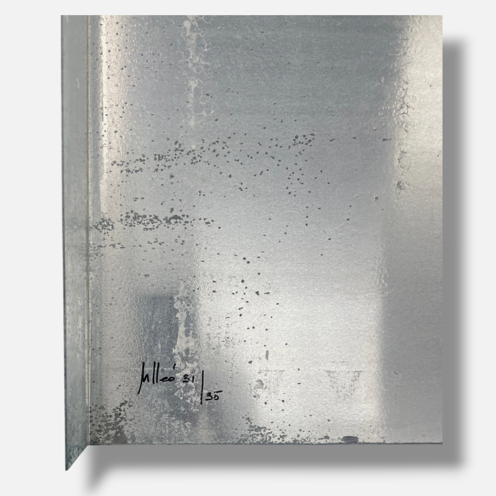 Mónica Casanova "Catenaria III" 2005, Limited Signed Wall Art | 30x100 cm