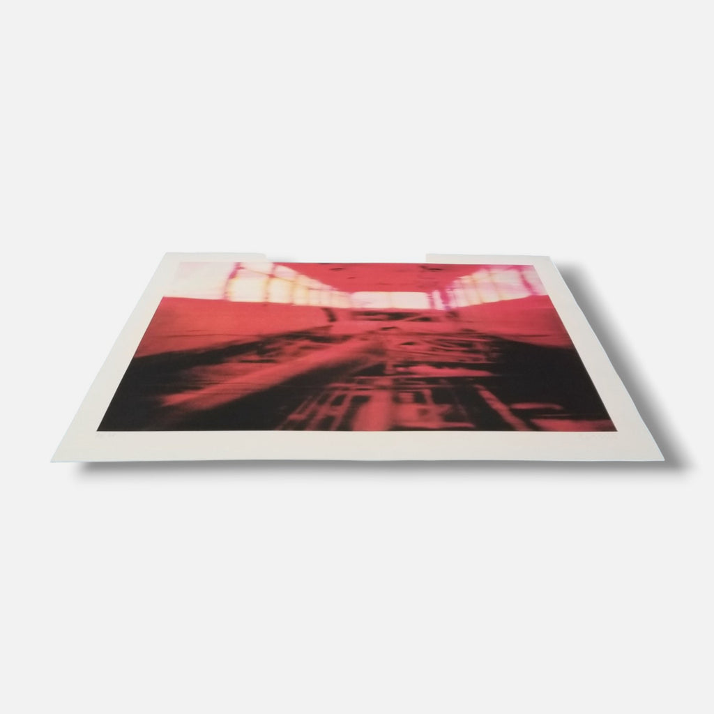Eduard Resbiere Vázquez "Troley Rouge" 2006 P.E. Limited Signed Wall Art Print