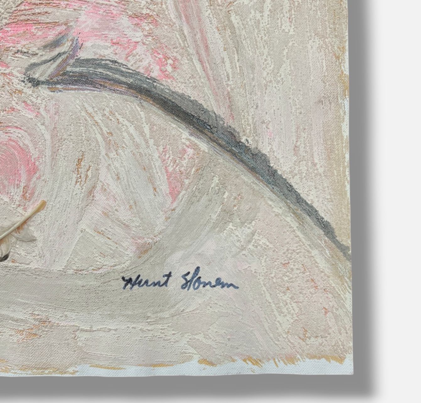 Hunt Slonem "Cockatoos" P.T. 2001 Limited Signed Wall Art, 109 x 87 cm