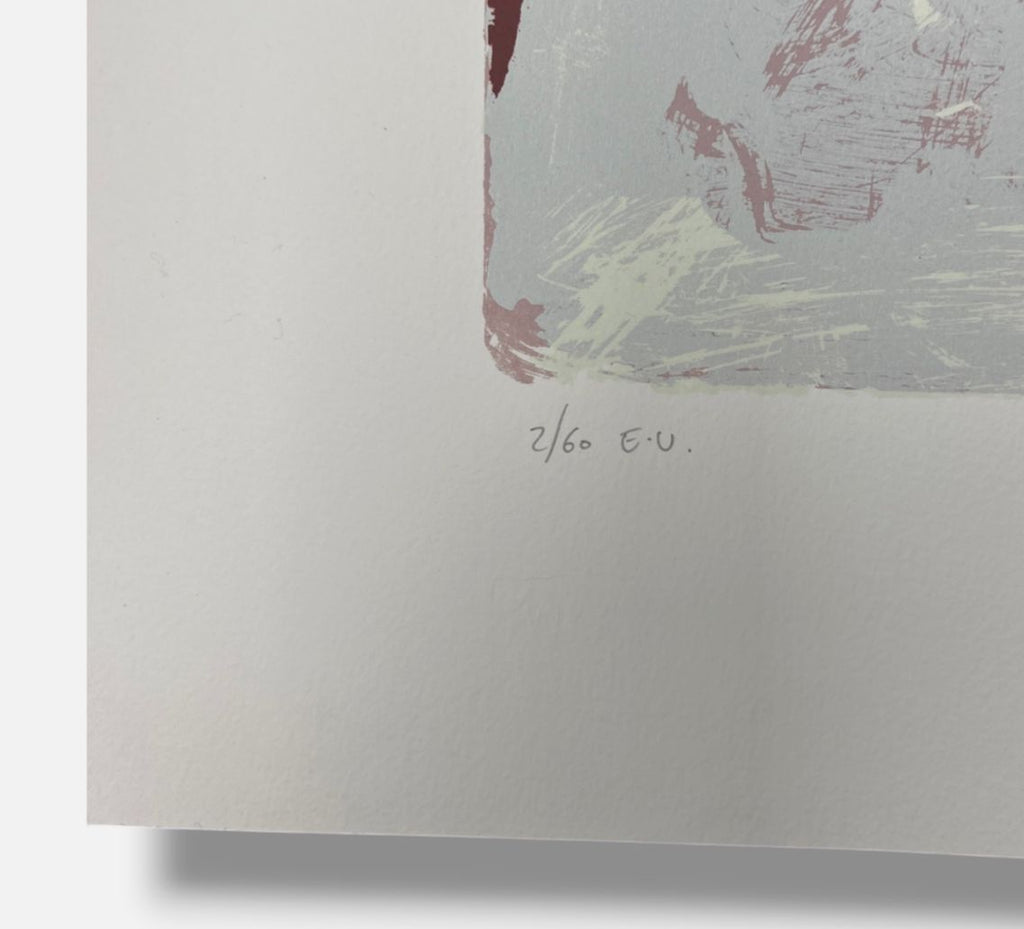 Manuel López-Cano "Aerovia II" E.U. 2005 Limited Signed Fine Wall Art Print